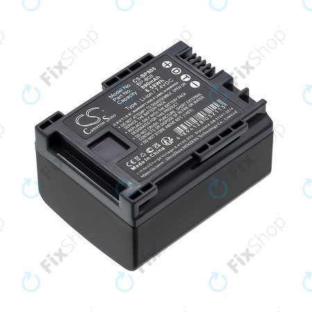 Akku batterie für Canon FS10, FS11, FS100, 890mAh, Li-Ion, 7.4V, BP-808, HQ