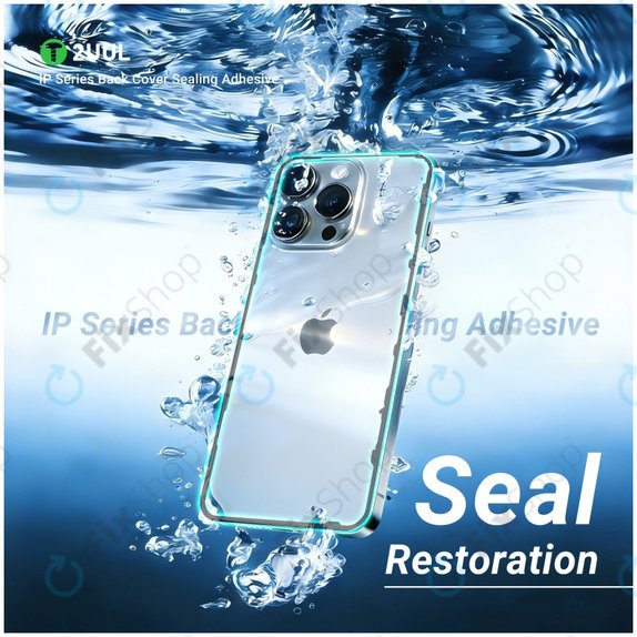 Hintere Glasscheibe Dichtungs-Klebestreifen für iPhone 16 Pro Max, 2UUL BA16PM