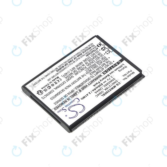 Akku batterie für Motorola Gleam +, 650mAh, Li-Ion, 3.7V, OM4A, OM4C, HQ