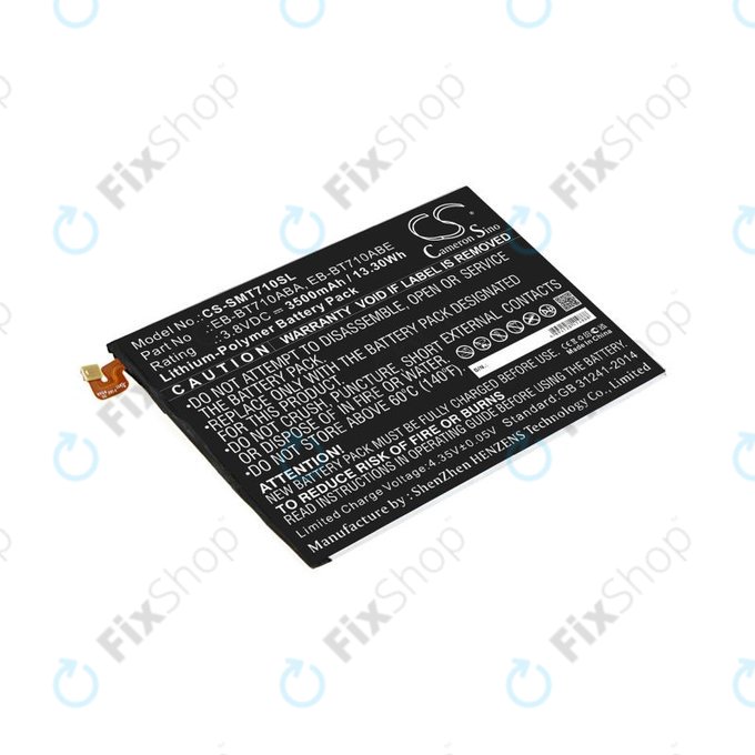 Akku batterie für Samsung Galaxy Tab S2 8.0, 3500mAh, Li-Pol, 3.8V, EB-BT710ABA, HQ