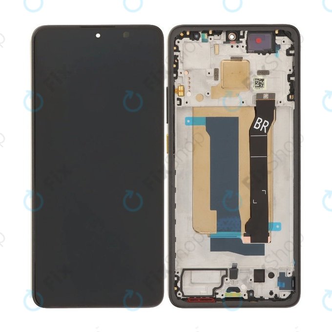 Xiaomi Poco X7 Pro - LCD Display + Touchscreen Front Glas + Rahmen (Yellow) OLED