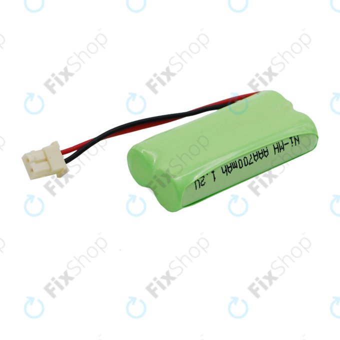 Batterie für Motorola MBP20, 700mAh, Ni-MH, 2.4V, VT1208014770G, HQ