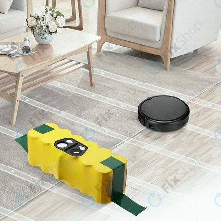 iRobot Roomba 500, 600, 700, 800, 900-series, R3, Scooba 450, Vileda 137173 - Akku Batterie 11702, GD-Roomba-500, VAC-500NMH-33 Ni-MH 14.4V 2800mAh HQ