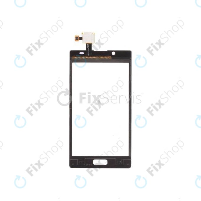 LG Optimus L7 P700 - Touchscreen Front Glas (Black)