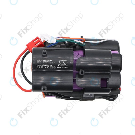 Batterie für Rowenta RH6543WH, RH6545WH, RH6547WH, 2000mAh, Li-Ion, 14.4V, RS-RH5864, HQ