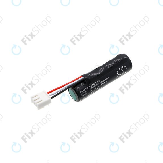 Batterie für Ingenico IWL220, 255, 258, 280, Ingenico MOVE 2500, 3000, 3500, 3400mAh, Li-Ion, 3.7V, 295006044, HQ