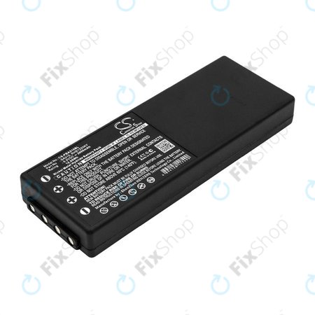Akku batterie für HBC Radiomatic BA, 2000mAh, Ni-MH, 6V, RHB1220KY, HQ