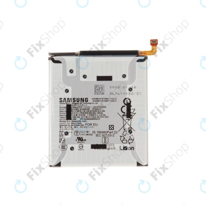 Akku Batterie für Samsung S26, EB-BS942ABE, GH82-39193A, Genuine Service Pack