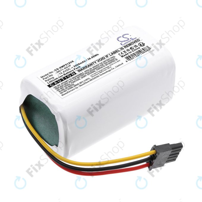Batterie für Xiaomi Mi Robot vacuum Mop 2 Lite, 2500mAh, Li-ion, 14.4V, 260V-4S1P, HQ