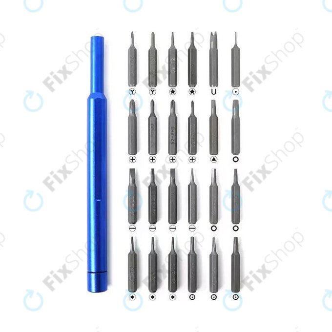 Sunshine SS-5118 - Präzisions-Schraubendreher und Bit-Set 25in1