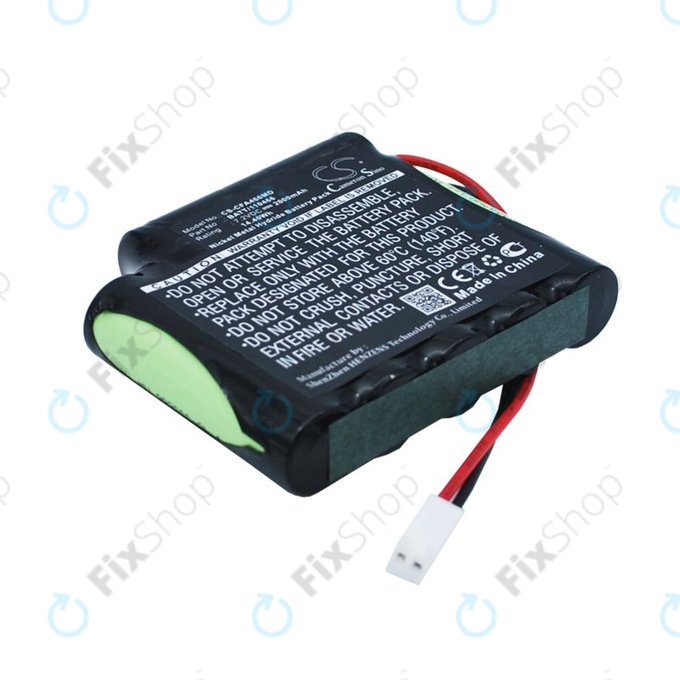 Akku batterie für Cefarm Rehab 4, Stimulator Globus Mystim, 2000mAh, Ni-MH, 7.2V, BATT/110466, HQ