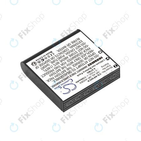 Akku batterie für Casio Exilim Ex-FC100, 1100mAh, Li-Ion, 3.7V, NP-40, HQ