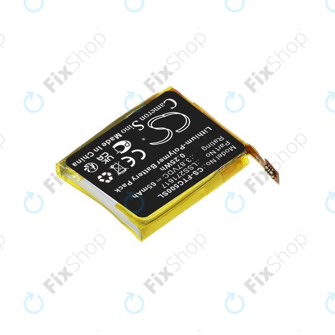 Akku batterie für Fitbit Charge 5, 65mAh, Li-Pol, 3.87V, LSS271617, HQ
