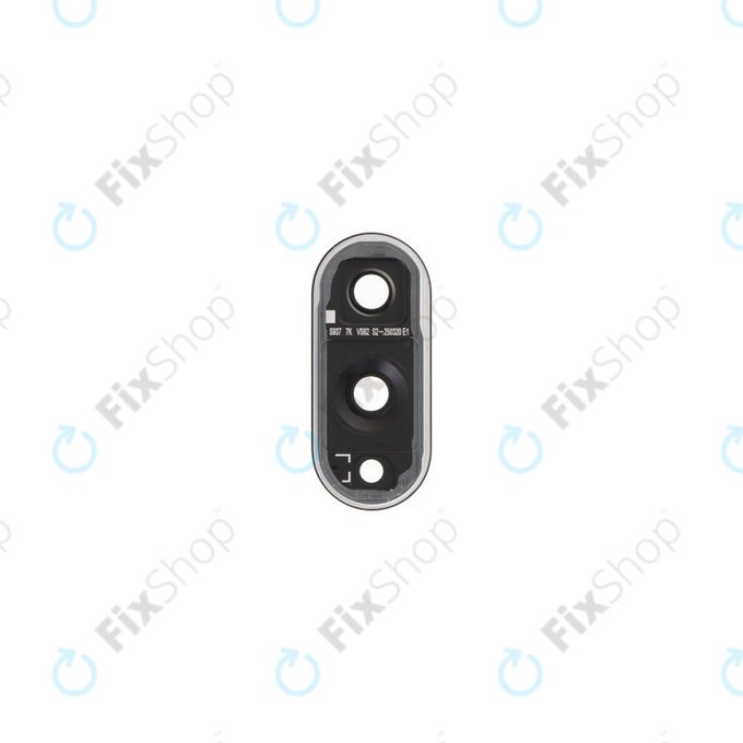 Samsung Galaxy S25 Edge - Rückfahrkameraglas + Rahmen (Titanium Jetblack)