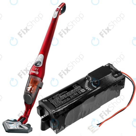 Rowenta Air Force Extreme RH-series, Tefal TY-series - Akku Batterie RS-RH5273, MISRH5273-01 Li-Ion 18.5V 2600mAh HQ
