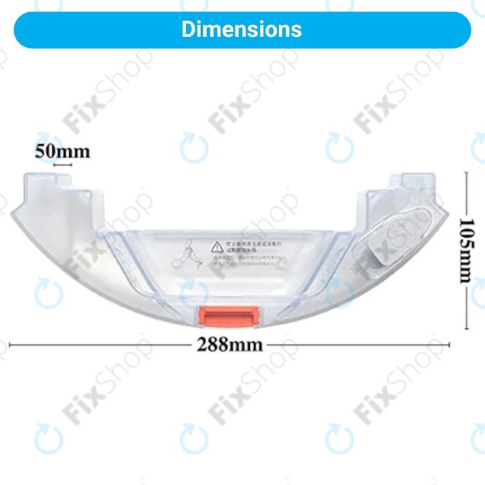 Xiaomi Roborock S5 Max, S6 MaxV, T7, T7 Pro - Wasserreservoir