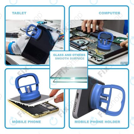 Fester Saugnapf zum Öffnen von Geräten