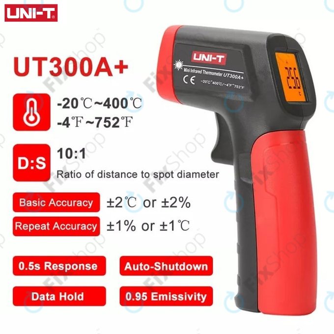 UNI-T UT300A+ - Berührungsloses Thermometer