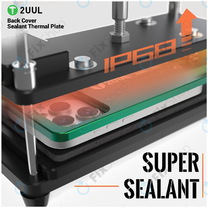 Thermoplatte zum Verpressen des Backcovers, 2UUL DA68, 2 Stk./Packung