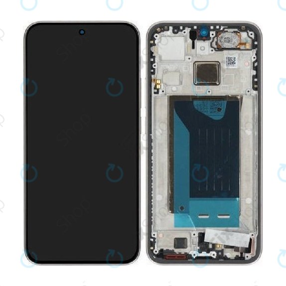 Display für Xiaomi 15T, Rose Gold, Touchscreen-Glas mit Rahmen, 5600030O12A00, Genuine Service Pack