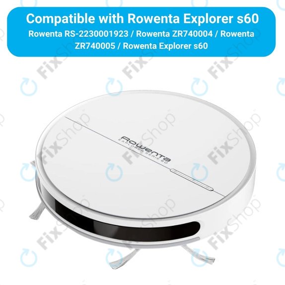 Ersatzteilset für Rowenta Explorer s60 (2x Hauptbürste, 4x Filter, 8x Seitenbürste)