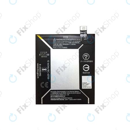 Google Pixel 3a - Akku Batterie G020E-B 3000mAh - G823-00105-01 Genuine Service Pack