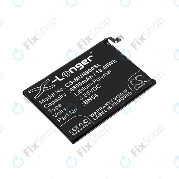 Xiaomi Redmi 9, 9A, Note 9 - Akku Batterie BN54 4800mAh HQ