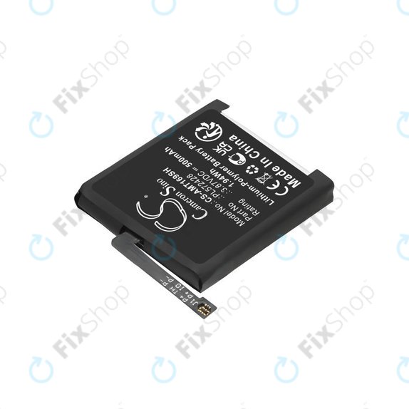 Akku batterie für Amazfit T-Rex 2, A2169, A2170, 500mAh, Li-Pol, 3.87V, PL572428, HQ