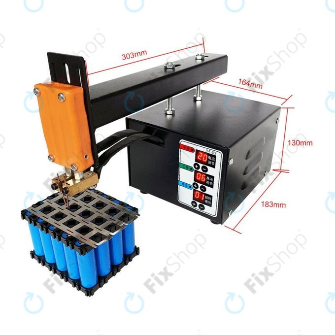 JST-IIS - 3KW High Power 18650 - Akku-Punktschweißgerät - Präzisions-Impulsschweißgerät