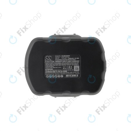 Batterie für Bosch 13614, 3000mAh, Ni-MH, 14.4V, 2 607 335 264, HQ