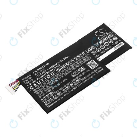 Akku batterie für MSI GF63, MSI GF75, MSI GS63, 4500mAh, Li-Pol, 11.4V, BTY-M6K, HQ