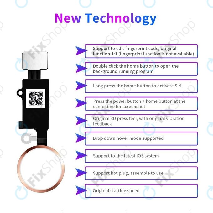 Apple iPhone 7, 7 Plus, 8, 8 Plus, SE (2020), SE (2022) - Home Taste JCID 7 Gen (Rose Gold)