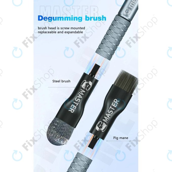 Mechanic - Stahlbürste für PCB/BGA zur Reinigung von IC-Pads & Klebstoffentfernung