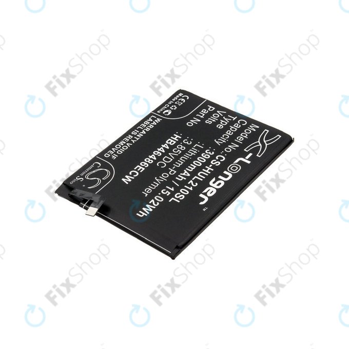 Batterie für Huawei P Smart Pro 2019, 3900mAh, Li-Pol, 3.85V, HB446486ECW, HQ