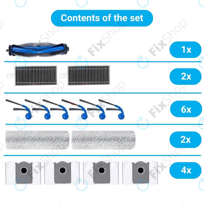 Ecovacs T80 Omni, T80 - Komplett-set