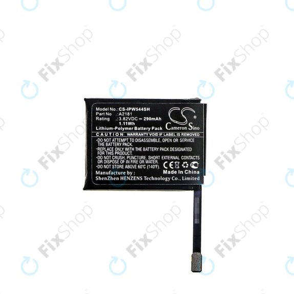 Apple Watch 5 44mm, SE 44mm - Akku Batterie A2181 290mAh HQ