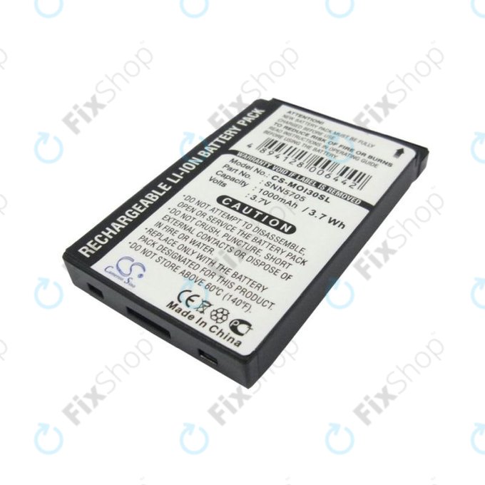 Akku batterie für Motorola i930, i920, i95, 1000mAh, Li-Ion, 3.7V, SNN5705, HQ