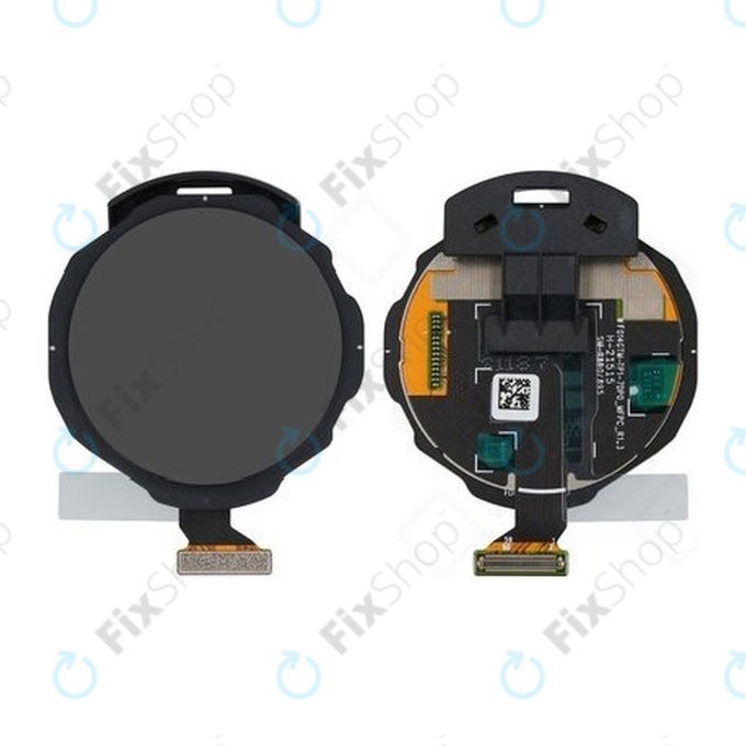 Samsung Galaxy Watch 4 Classic 46mm R895 - LCD Display + Touch Screen + Frame (Black) - GH96-14426A Genuine Service Pack