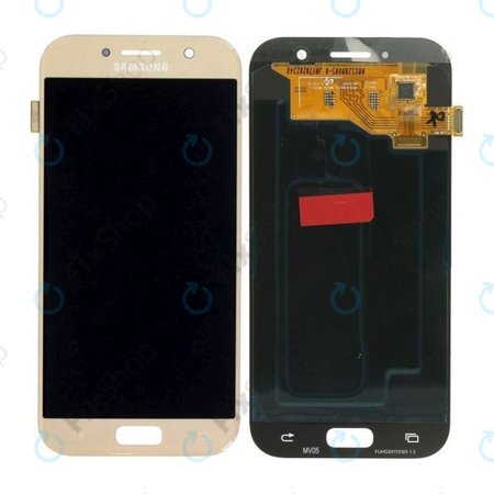 Samsung Galaxy A5 A520F (2017) - LCD Display + Touchscreen Front Glas (Gold Sand) - GH97-19733B, GH97-20135B Genuine Service Pack