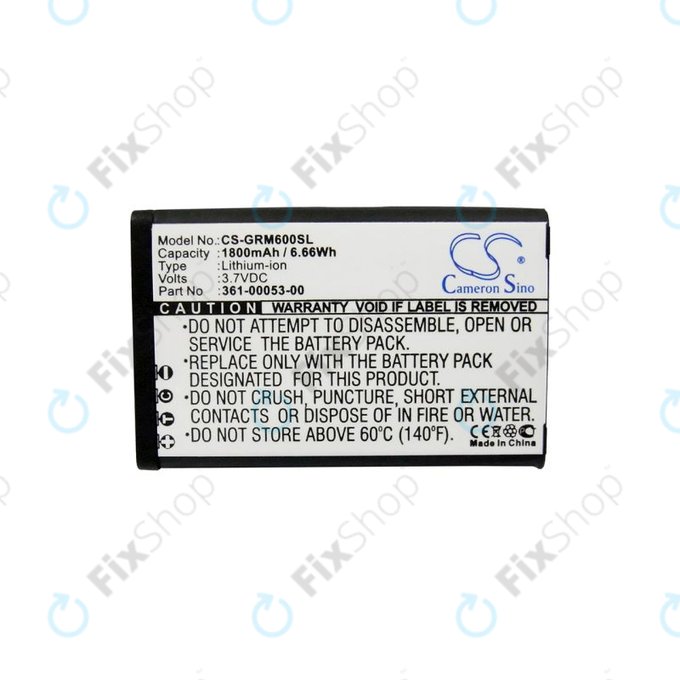 Akku batterie für Garmin Alpha 200, Montana 600t Camo, 1800mAh, Li-Ion, 3.7V, 361-00053-00, HQ