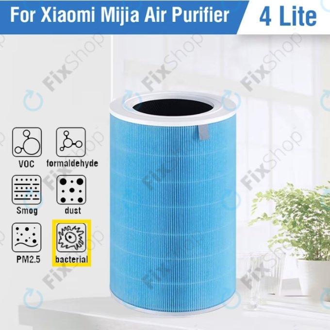 Xiaomi Mi Air Purifier 4 Lite - HEPA-Filter (Antibakteriell) (Blau)