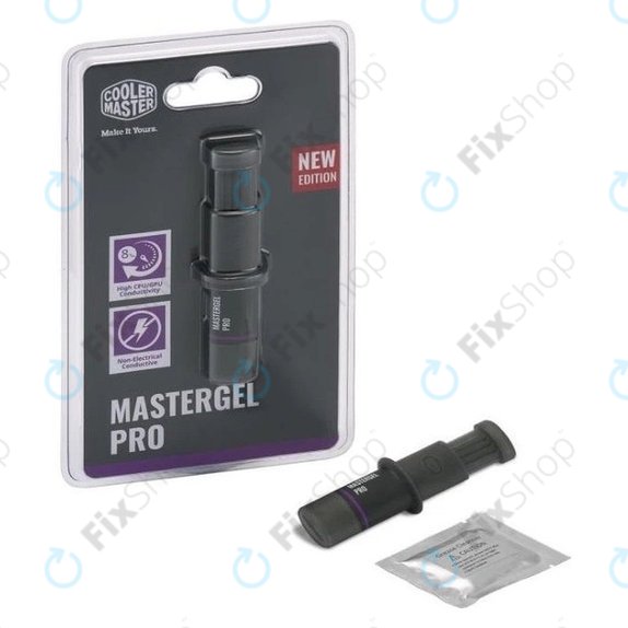 Wärmeleitpaste MasterGel Pro V2 für CPU, 4g, grau