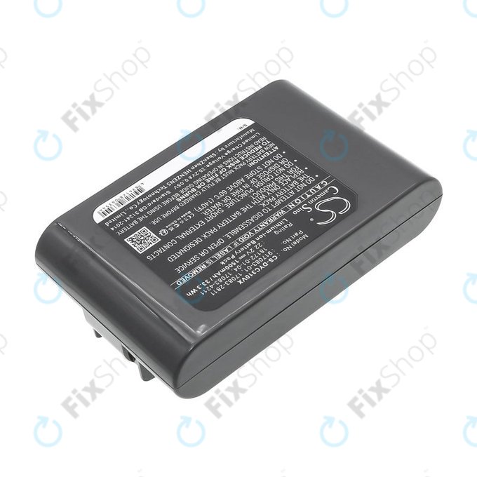 Akku batterie für Dyson DC31, DC34, DC35, DC44, 1500mAh, Li-Ion, 22.2V, 17083-2811, HQ