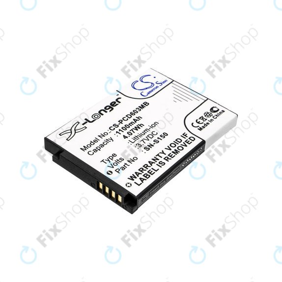 Batterie für Philips SCD 603, 1100mAh, Li-ion, 3.7V, SN-S150, HQ