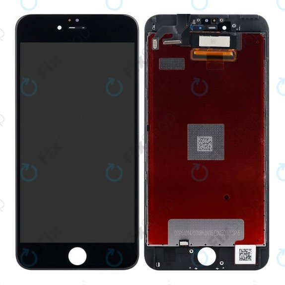 Display für iPhone 6S Plus, Black, Touchscreen-Glas mit Rahmen