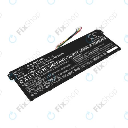 Akku batterie für Acer ConceptD 3, Spin 5, Swift 3, 5, X, Travelmate Spin P4, 3800mAh, Li-Pol, 15.4V, AP18C7M, HQ