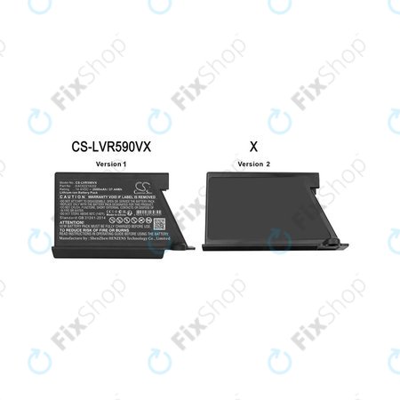 Akku batterie für LG Hombot, LG VR, EAC62218202, Li-ion, 14.4V, 2600mAh, HQ