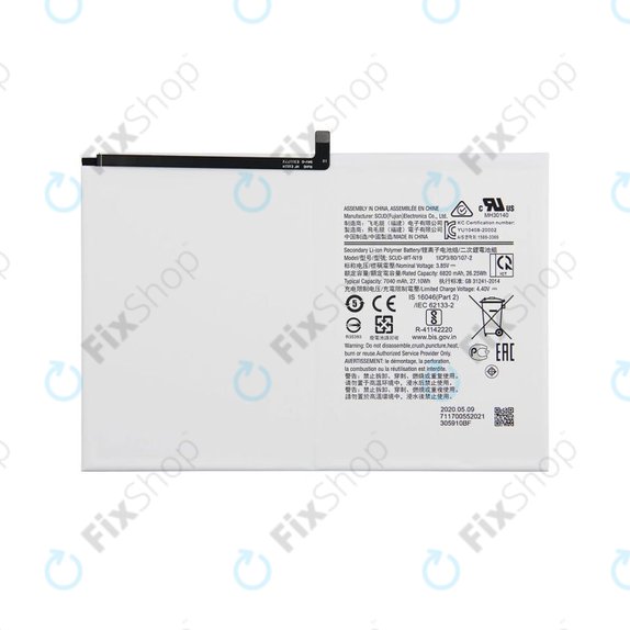 Samsung Galaxy Tab A8 10.5 SM-X200, SM-X205 - Akku Batterie HQ-6300NA 7040mAh