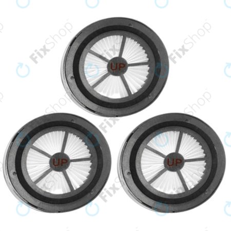 Proscenic P10, P11, U11 - HEPA-Filter (Black) - 3Stk.