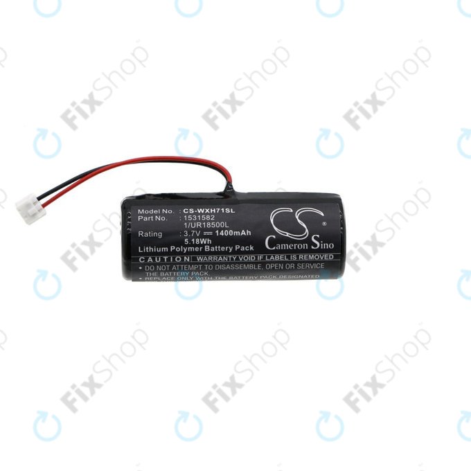 Batterie für Wella Xpert HS71, 1400mAh, Li-ion, 3.7V, 1531582, HQ